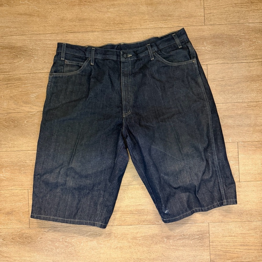 Dickies Dark Blue Denim Jean Shorts 40